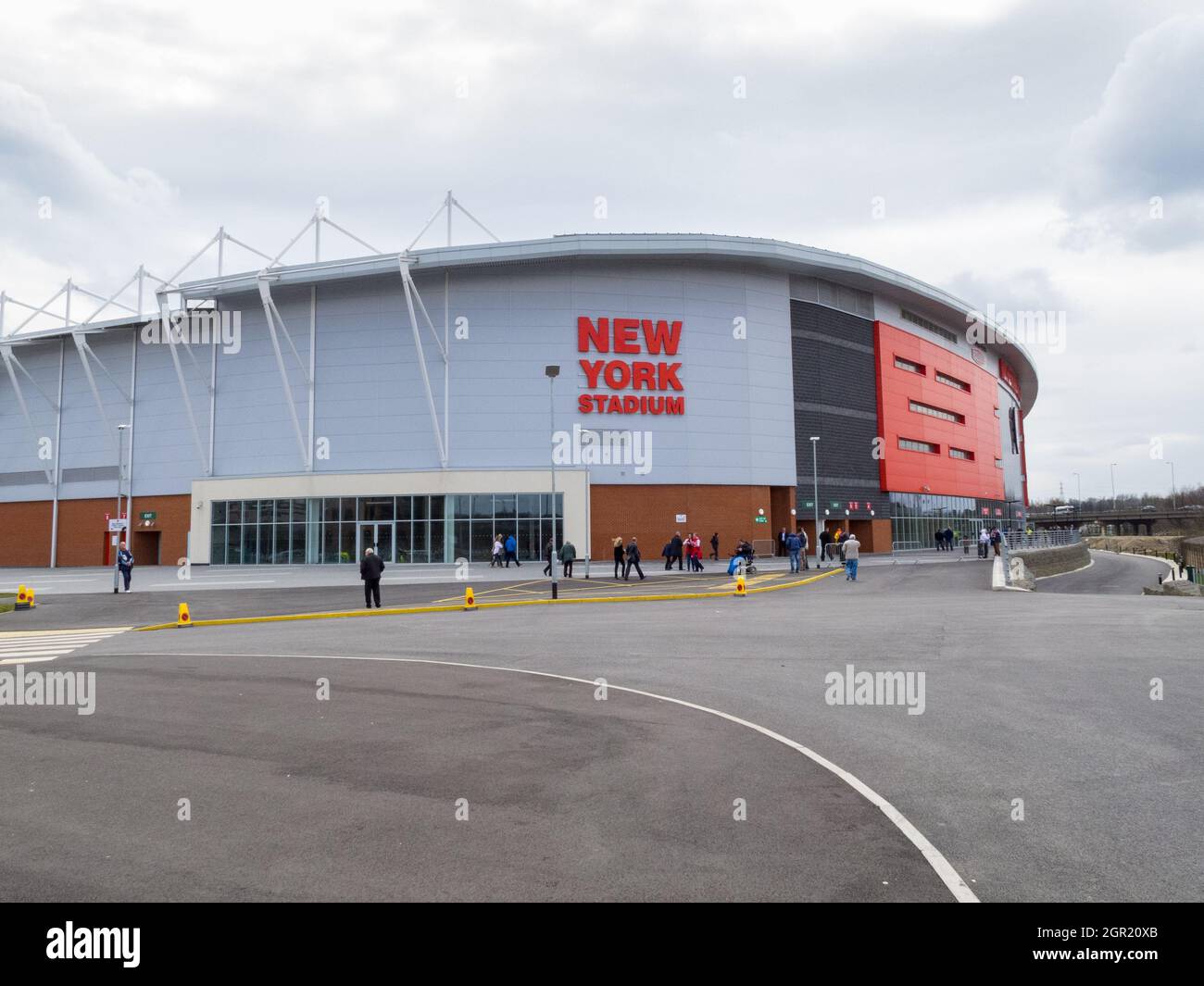 The New York stadium Rotherham Stock Photo Alamy