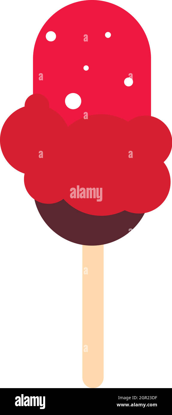 Popsicles icon, flat style Stock Vector Image & Art - Alamy