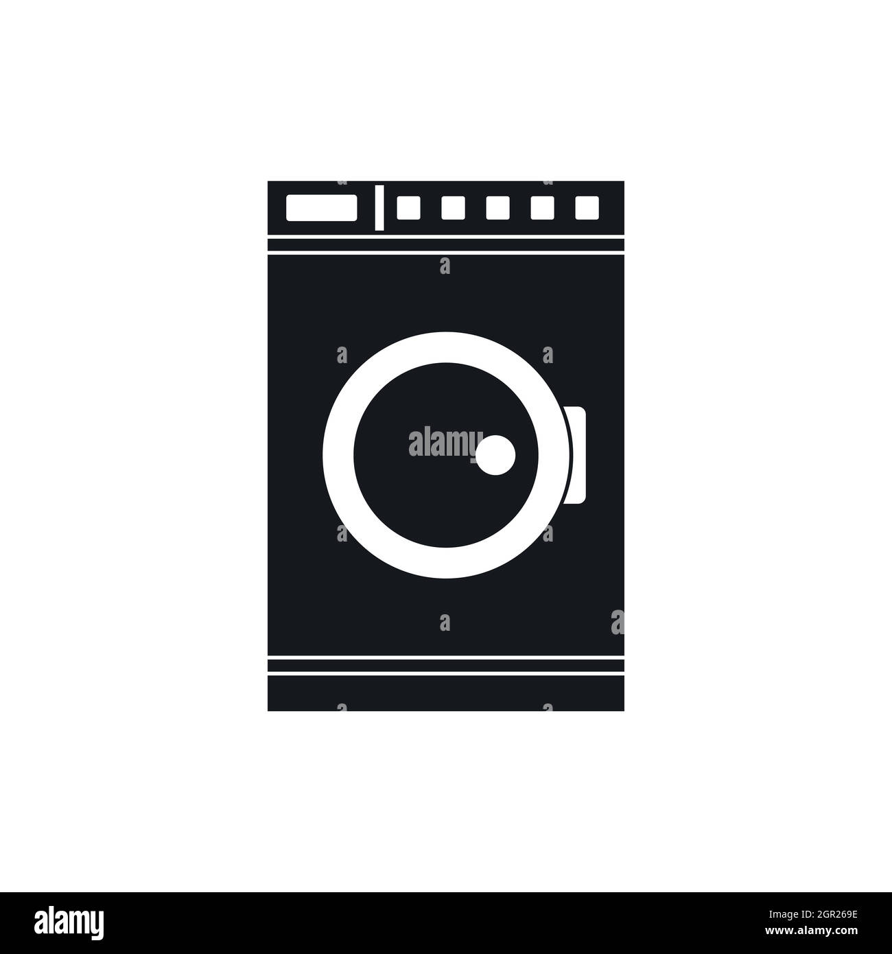 Washing machine icon, simple style Stock Vector Image & Art Alamy