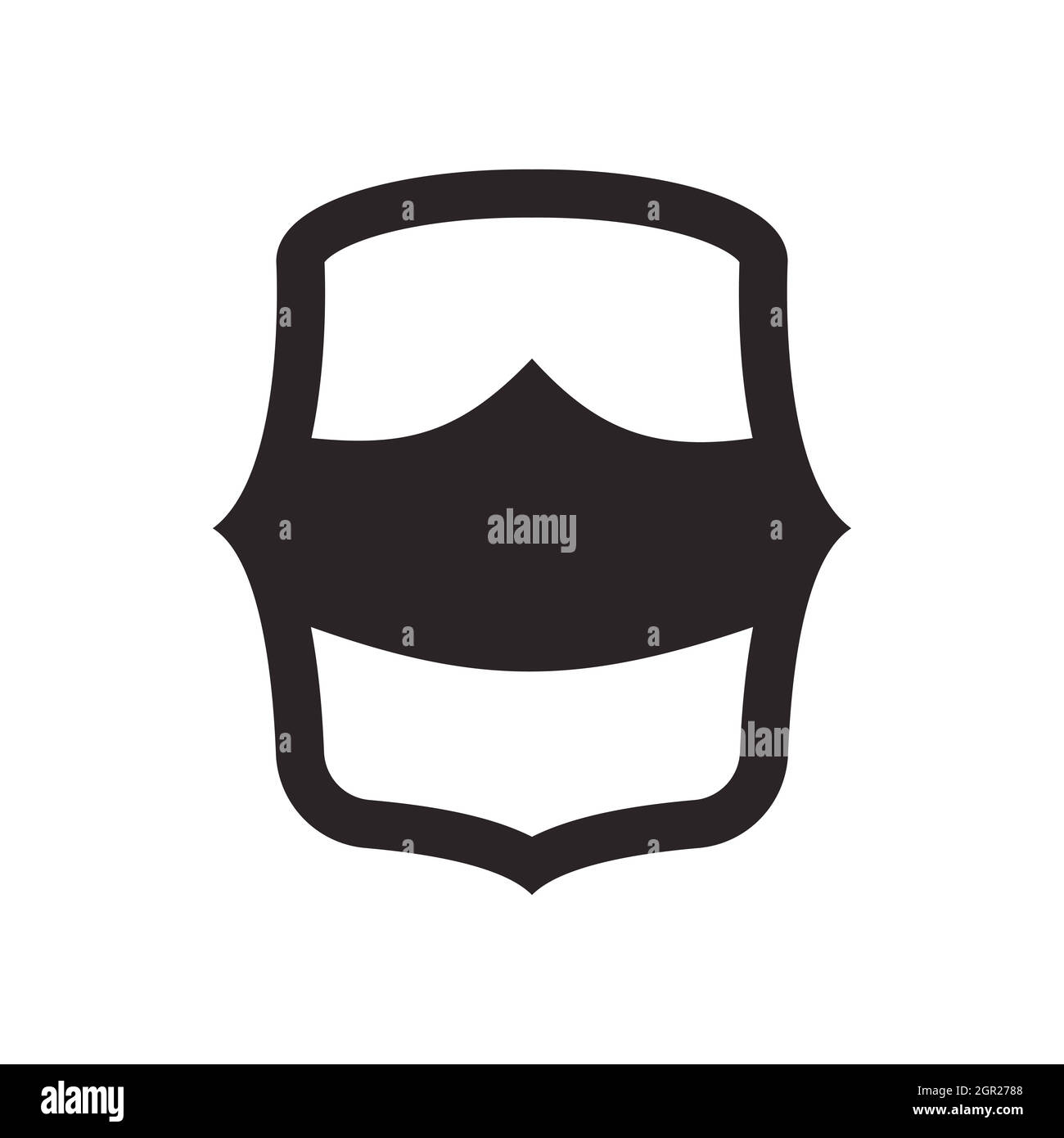 Combat shield for war icon, simple style Stock Vector Image & Art - Alamy