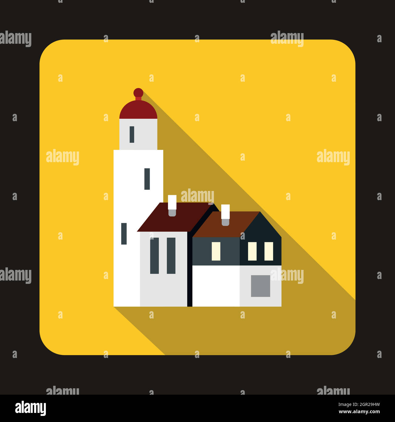 Flat roof houses hi-res stock photography and images - Alamy
