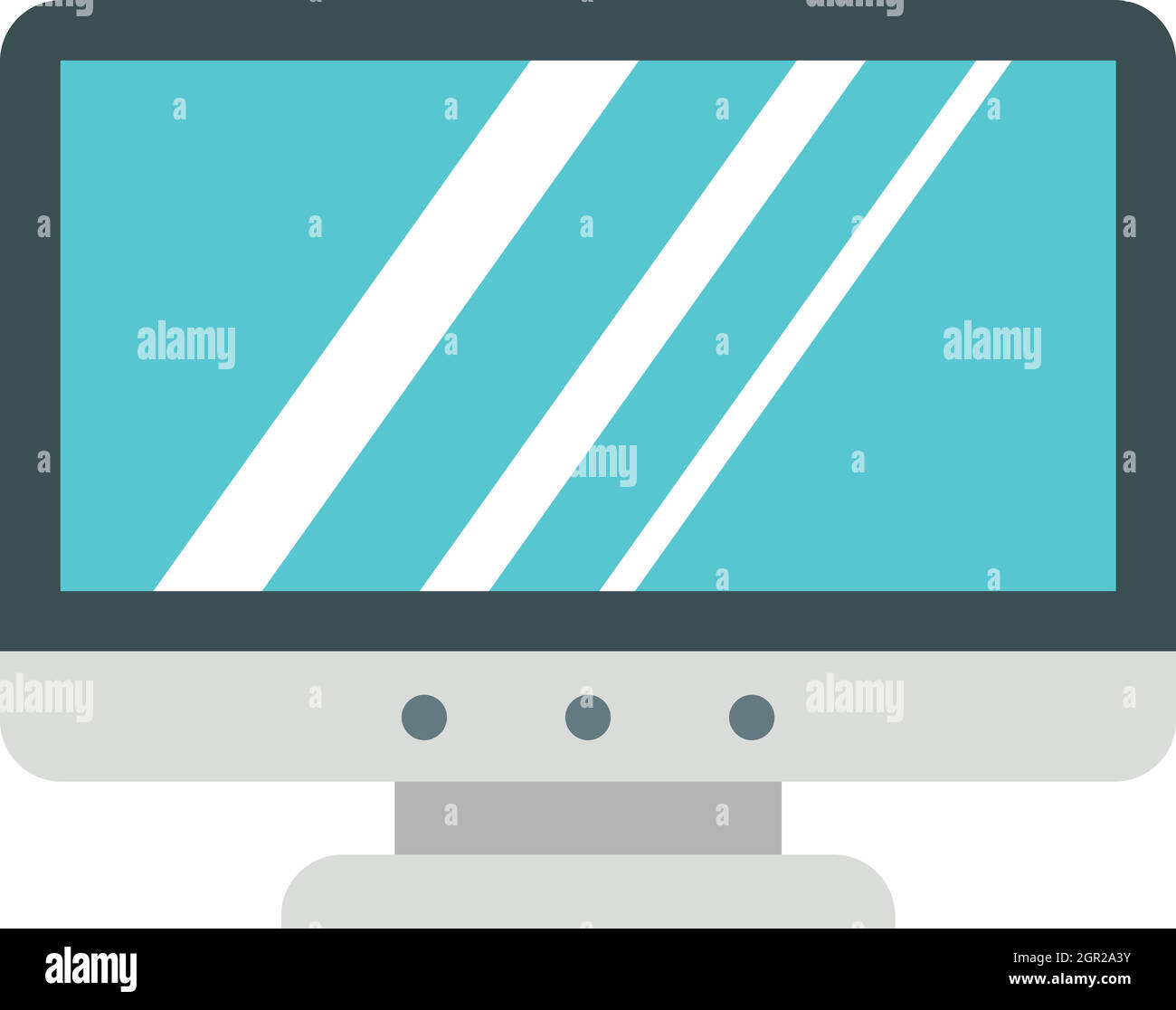 Pc monitor screen Stock Vector Images - Alamy