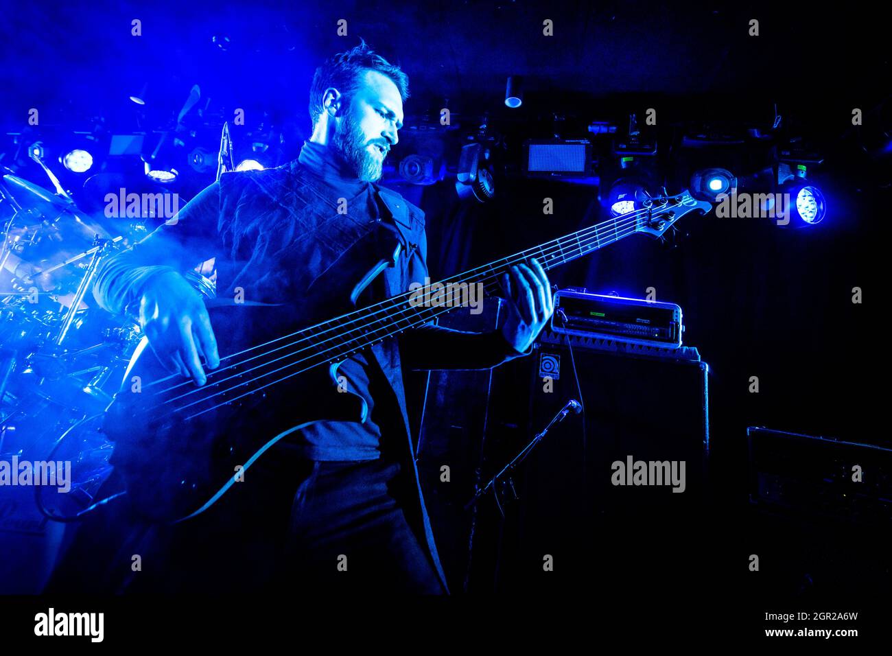 Copenhagen, Denmark. 18th, September 2021. The Danish progressive metal  band Iotunn performs a live concert at Amager Bio during Copenhagen Metal  Fest 2021. (Photo credit: Gonzales Photo - Nikolaj Bransholm Stock Photo -  Alamy