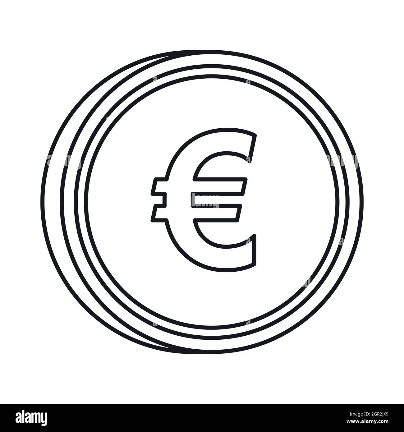 20 Euro sign icon. Stock Vector by ©Blankstock 112419502