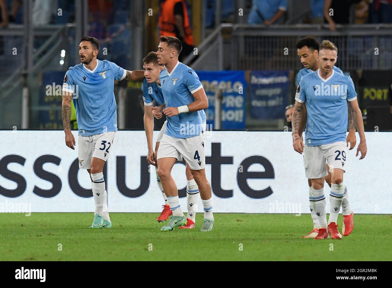 30th September 2021; Stadio Olimpico, Rome, Italy;Europa League ...