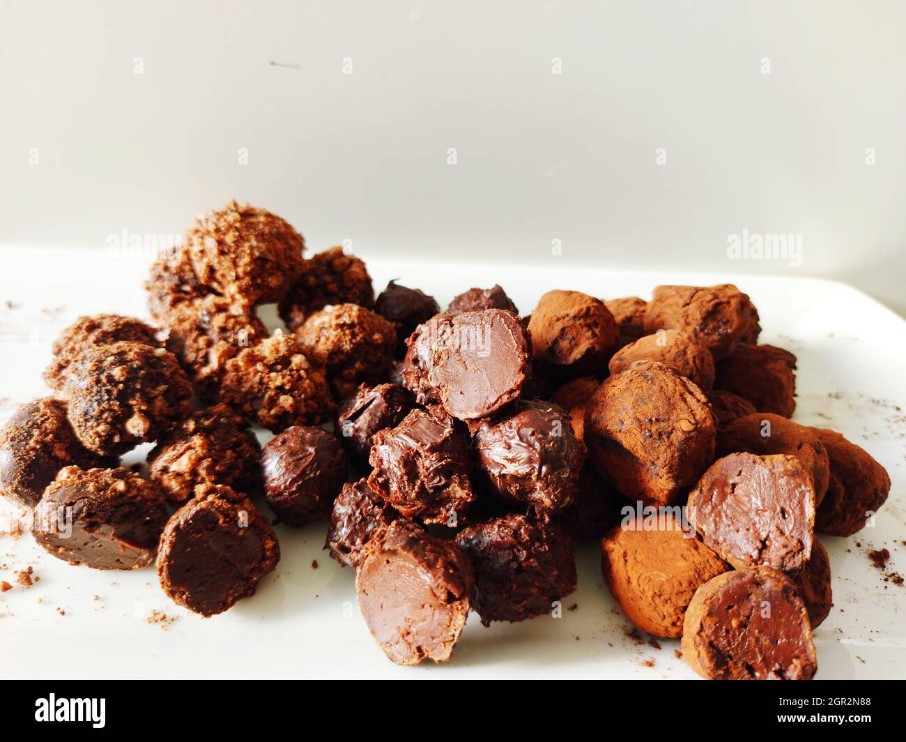 Triple chocolate brownie hi-res stock photography and images - Alamy
