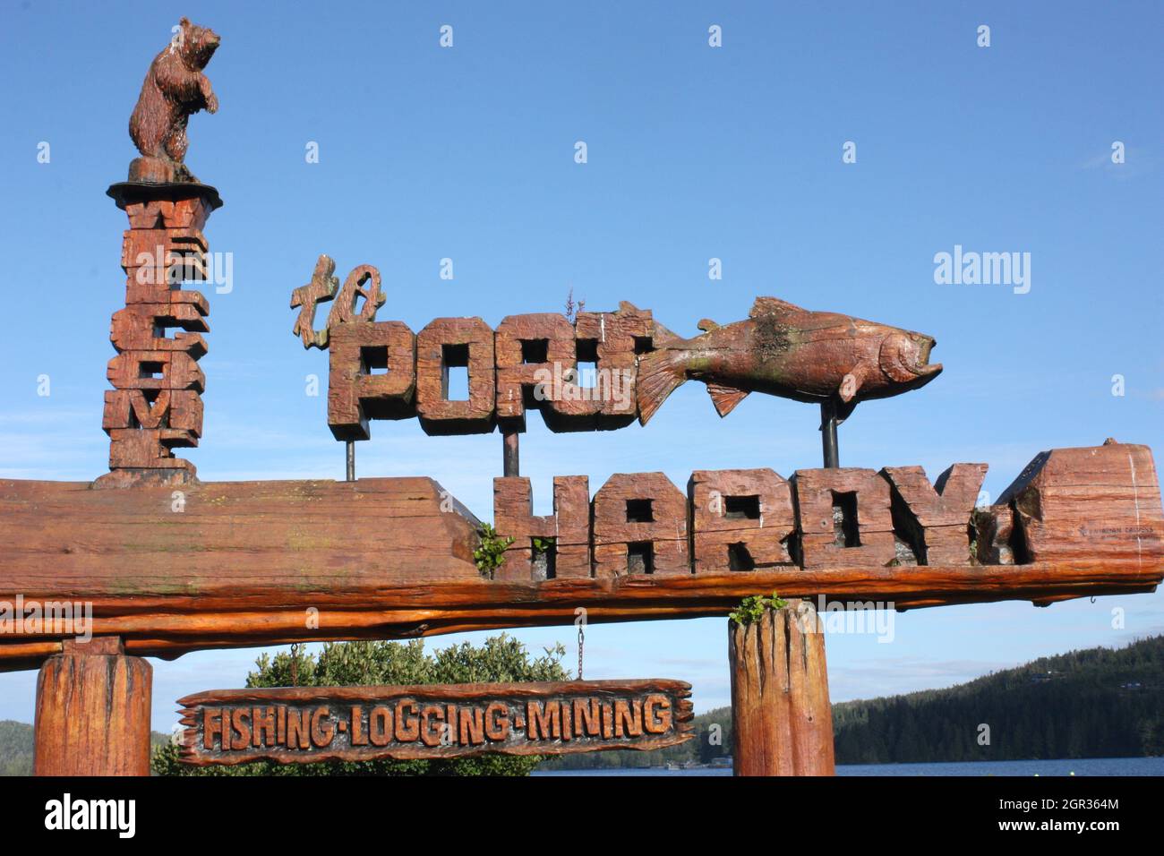 Welcome vancouver sign in hi-res stock photography and images - Alamy