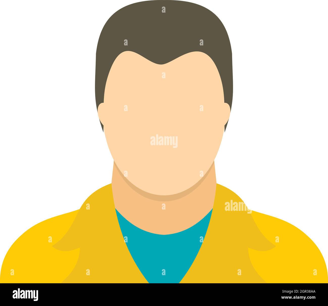 Man in yellow jacket Stock Vector Images - Alamy