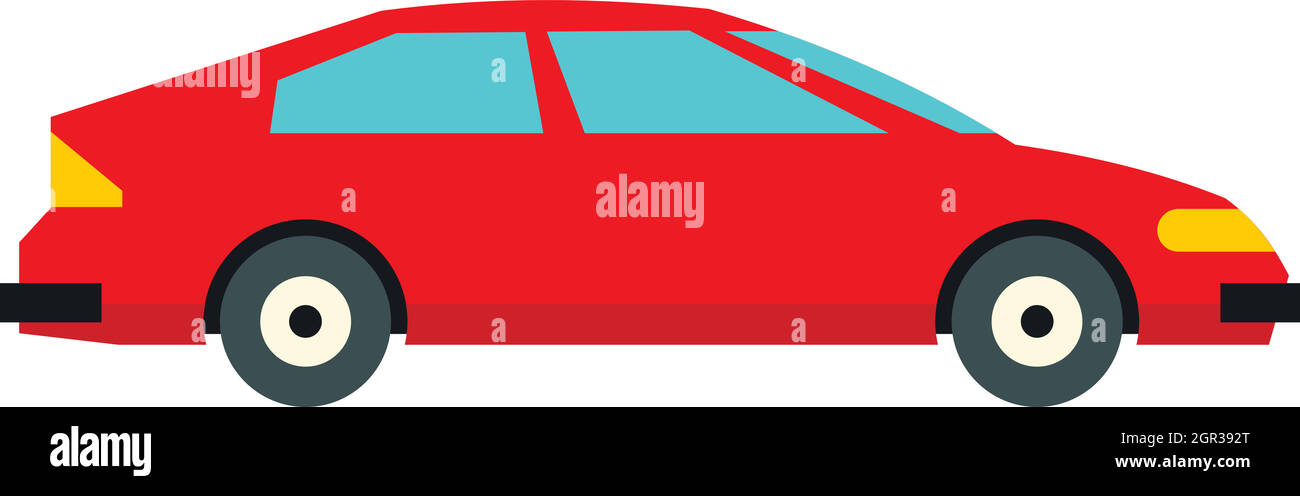 Machine icon, flat style Stock Vector Image & Art - Alamy