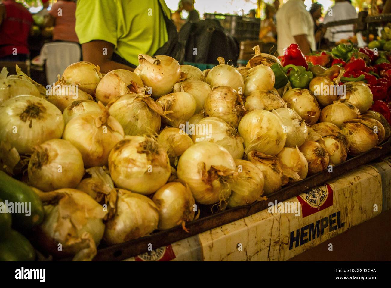 Agro market with its varieties of vegetables and fruits. Havana, Cuba