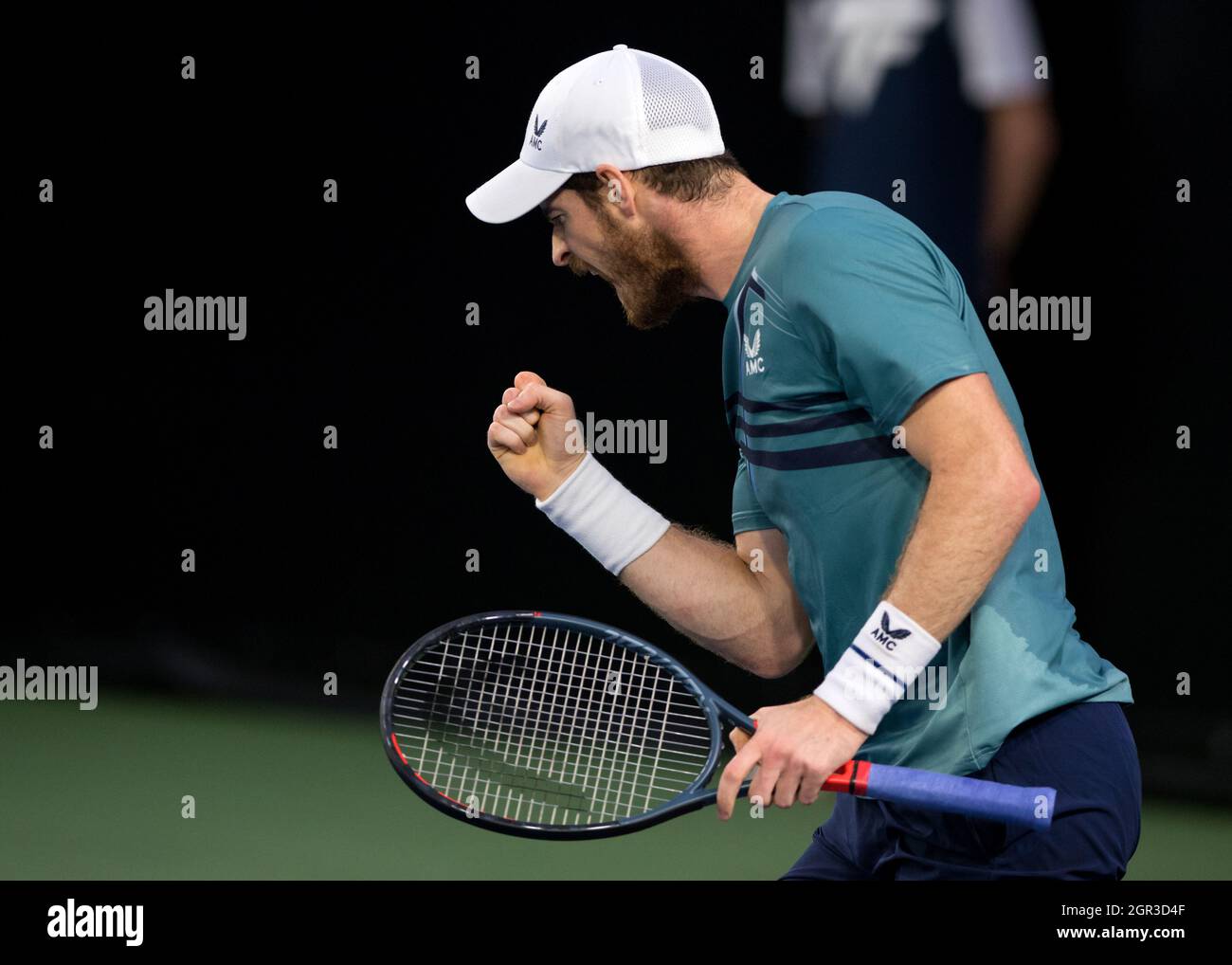 San Diego, USA. 28th Sep, 2021. Andy Murray at the San Diego Open Mens ATP 250 Barnes Tennis Event, Credit: Travis VanDenBerg/Alamy Live News Stock Photo