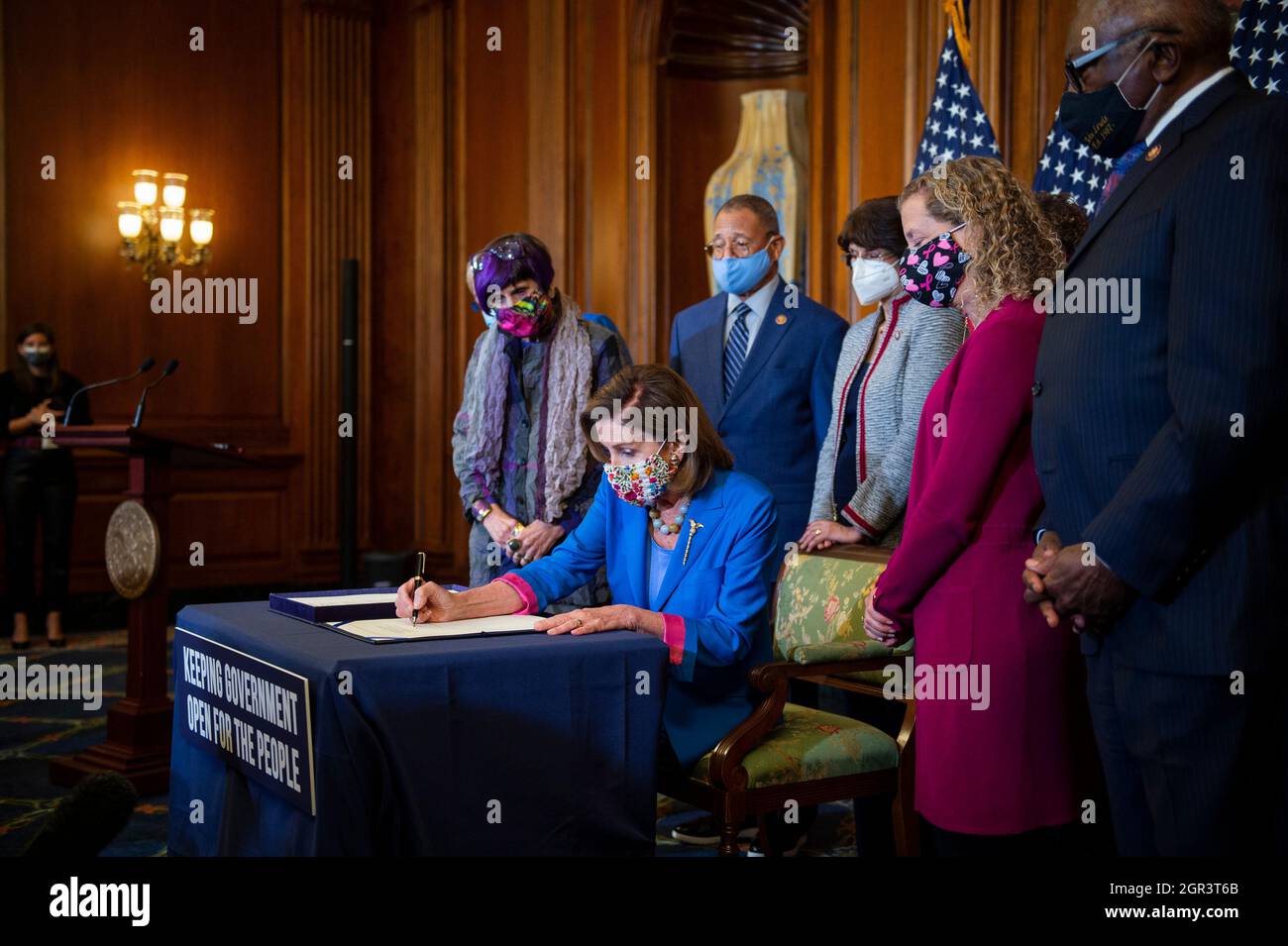 Washington, Vereinigte Staaten. 30th Sep, 2021. Speaker of the United States House of