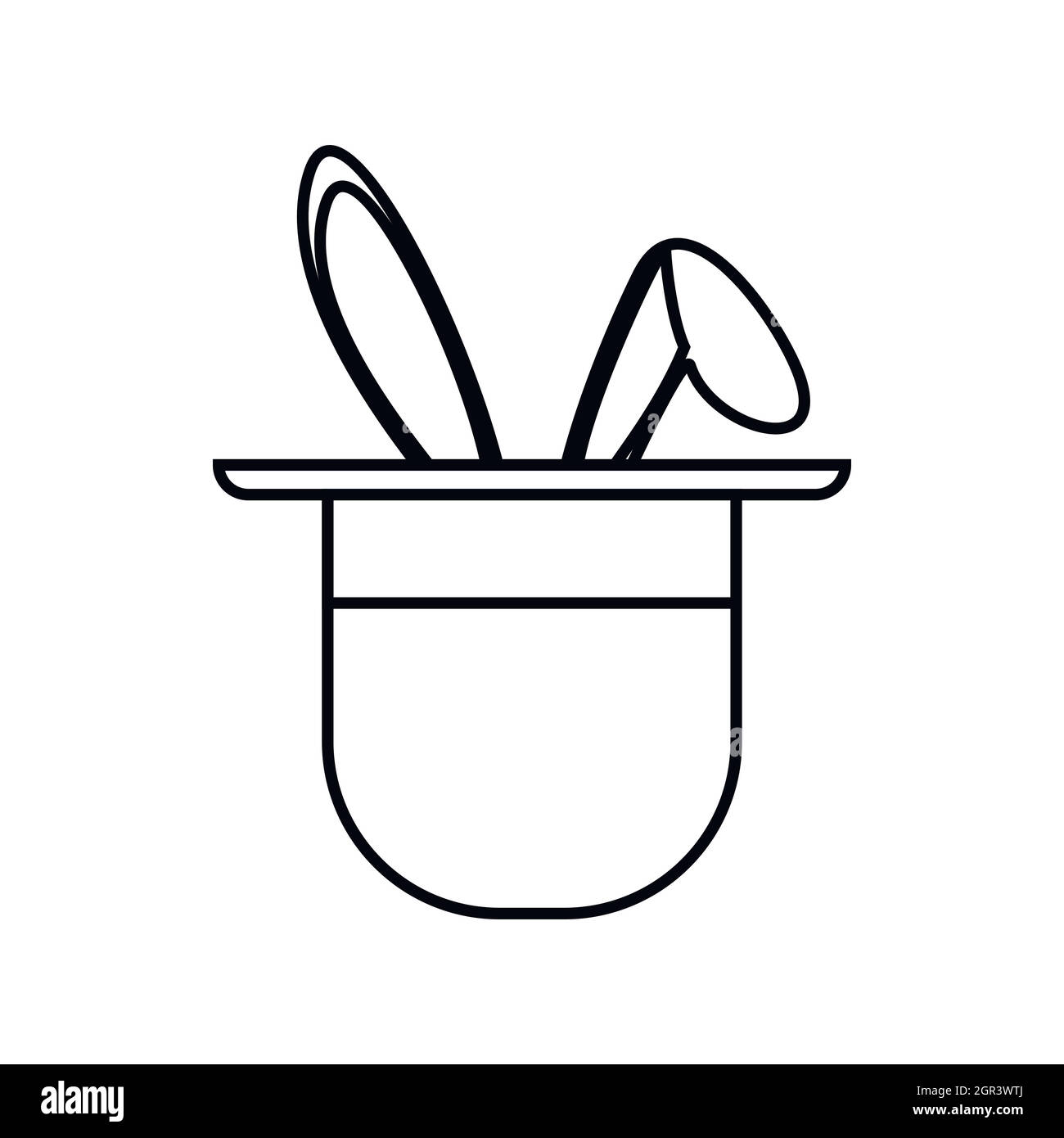 Hat and rabbit hi-res stock photography and images - Alamy