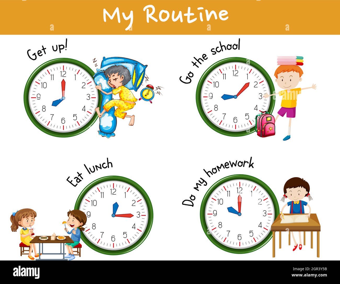 Different Times Of Day