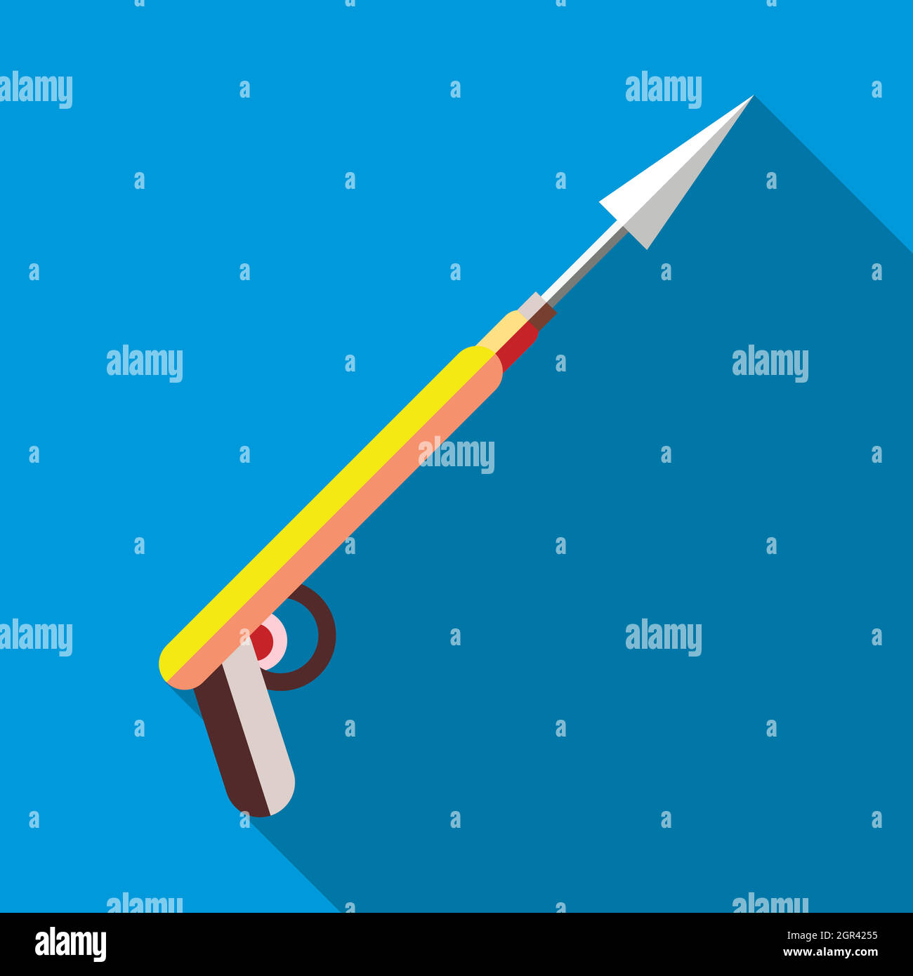 Long harpoon Stock Vector Images - Alamy