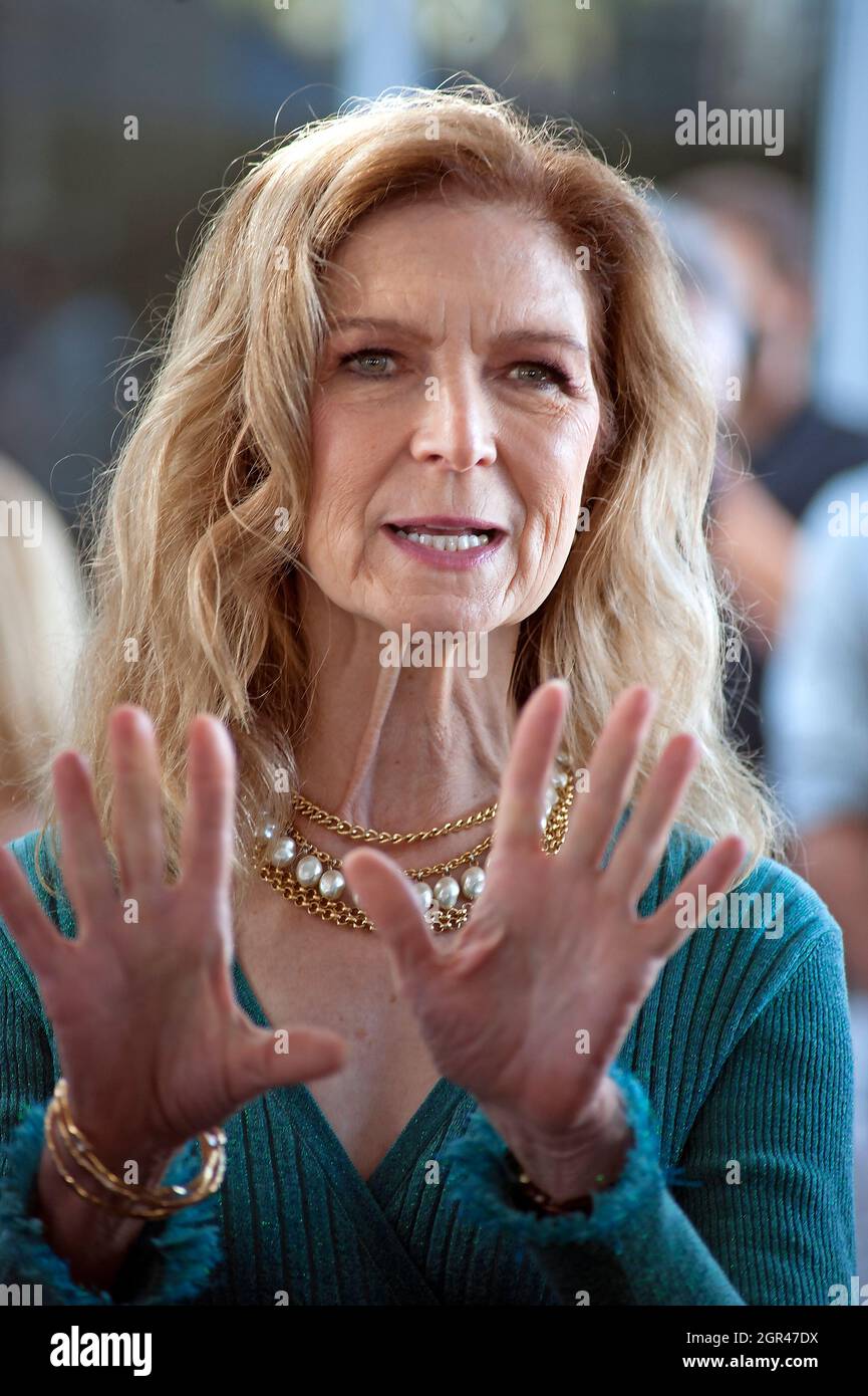 Dawn Hudson at Dedication event for the Academy of Motion Pictures, Los Angeles, California, USA Stock Photo