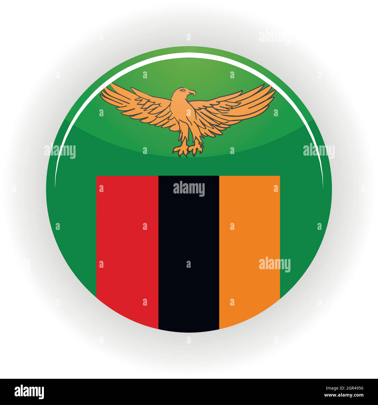 Zambia Flag Stock Vector Images - Alamy