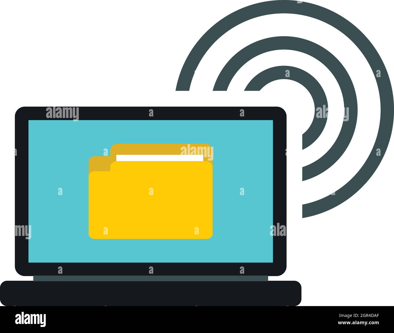 Distribution of files over internet icon Stock Vector Image & Art - Alamy