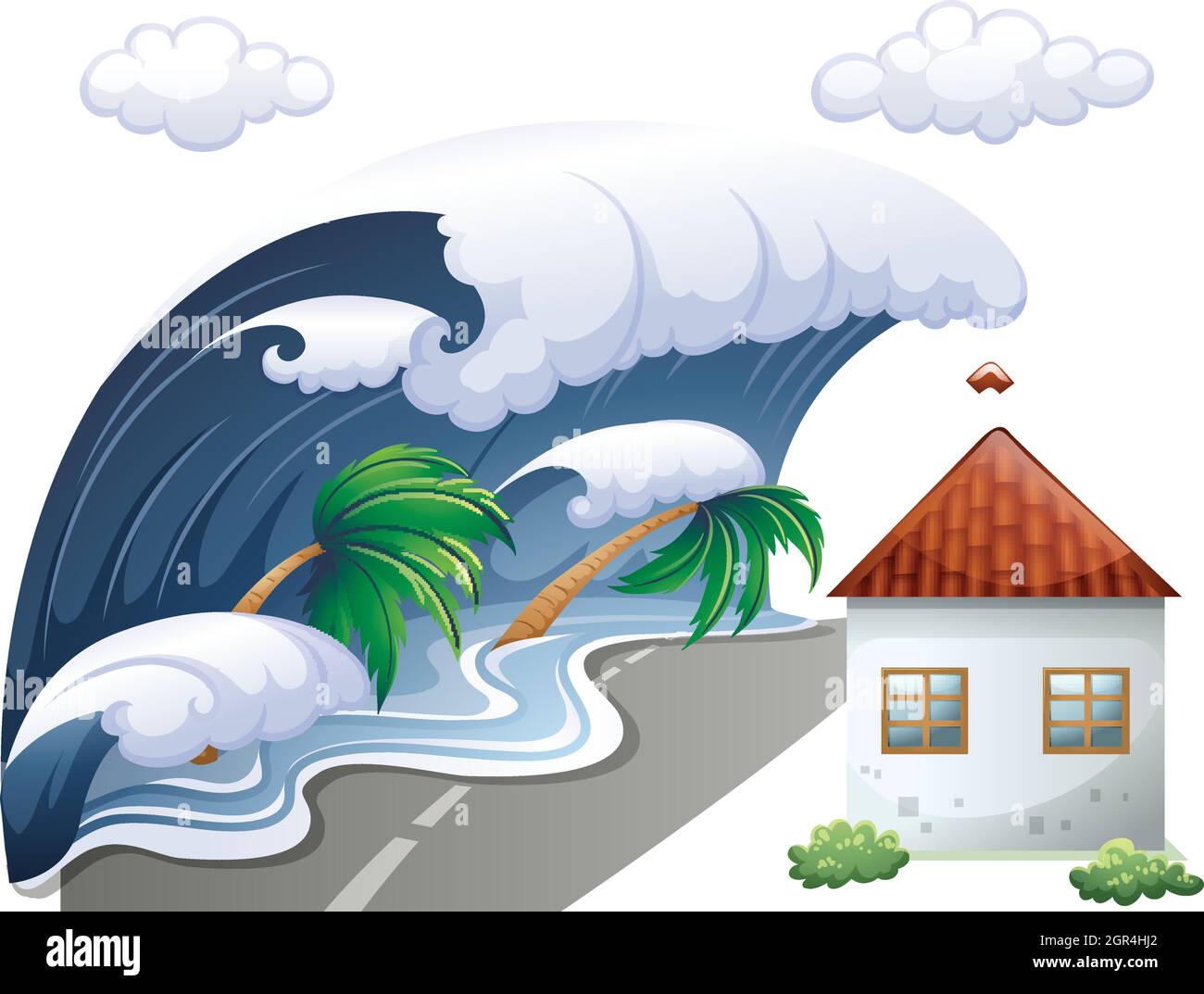 How To Draw A Tsunami Tsunami Tsunamis Step by Step Drawing Guide by  Dawn  DragoArt