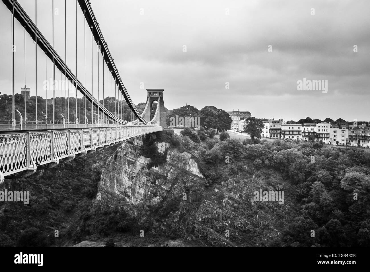 Bristol Suspension Bridge Black and White Stock Photos & Images - Alamy