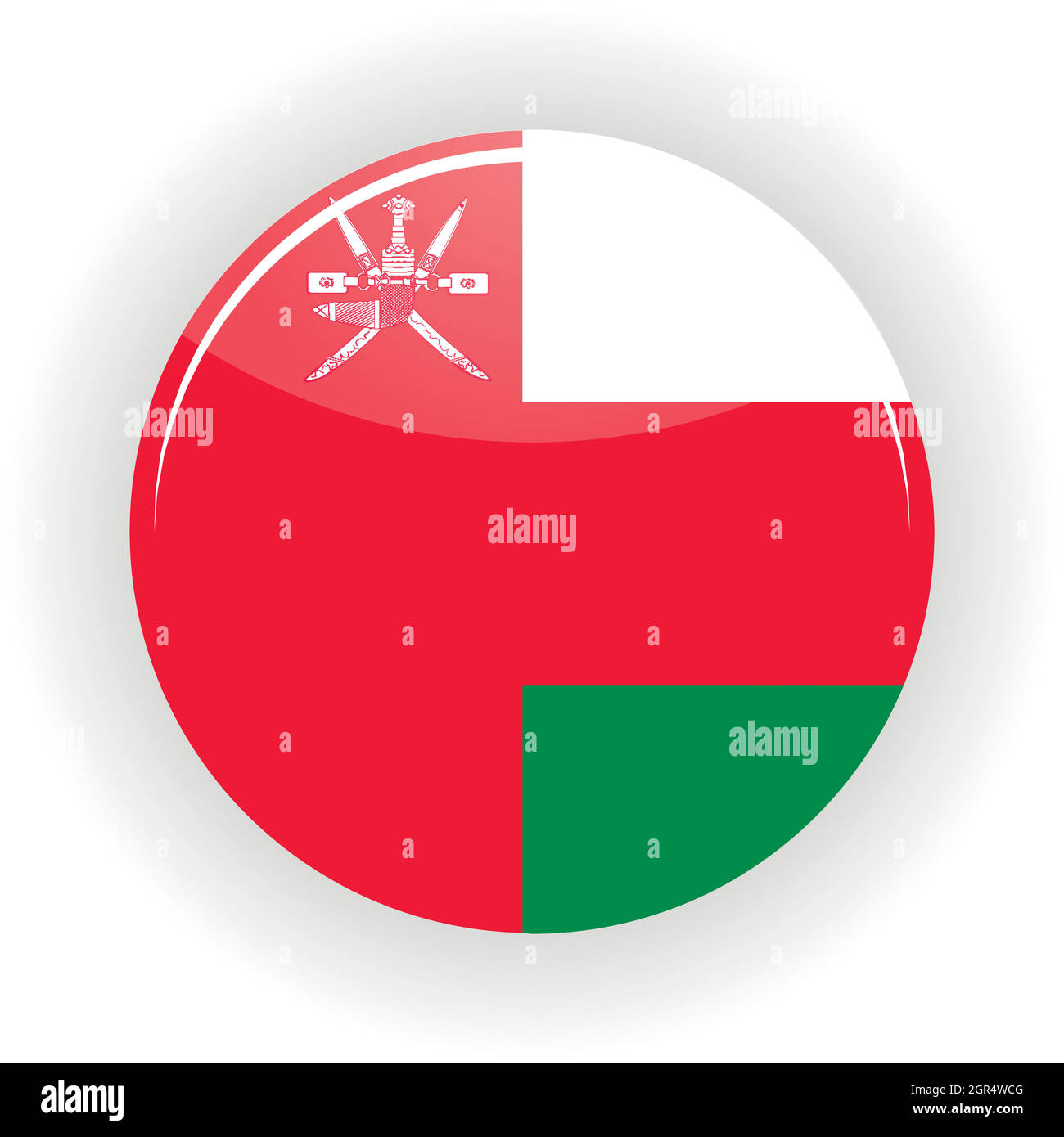 National emblem of oman Stock Vector Images Alamy