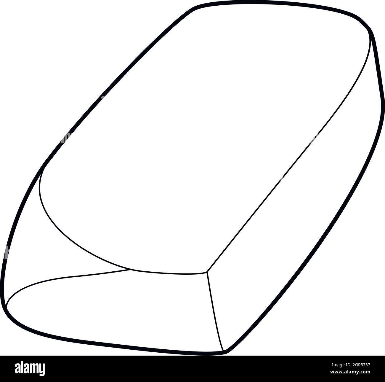 Eraser icon, outline style Stock Vector Image & Art Alamy