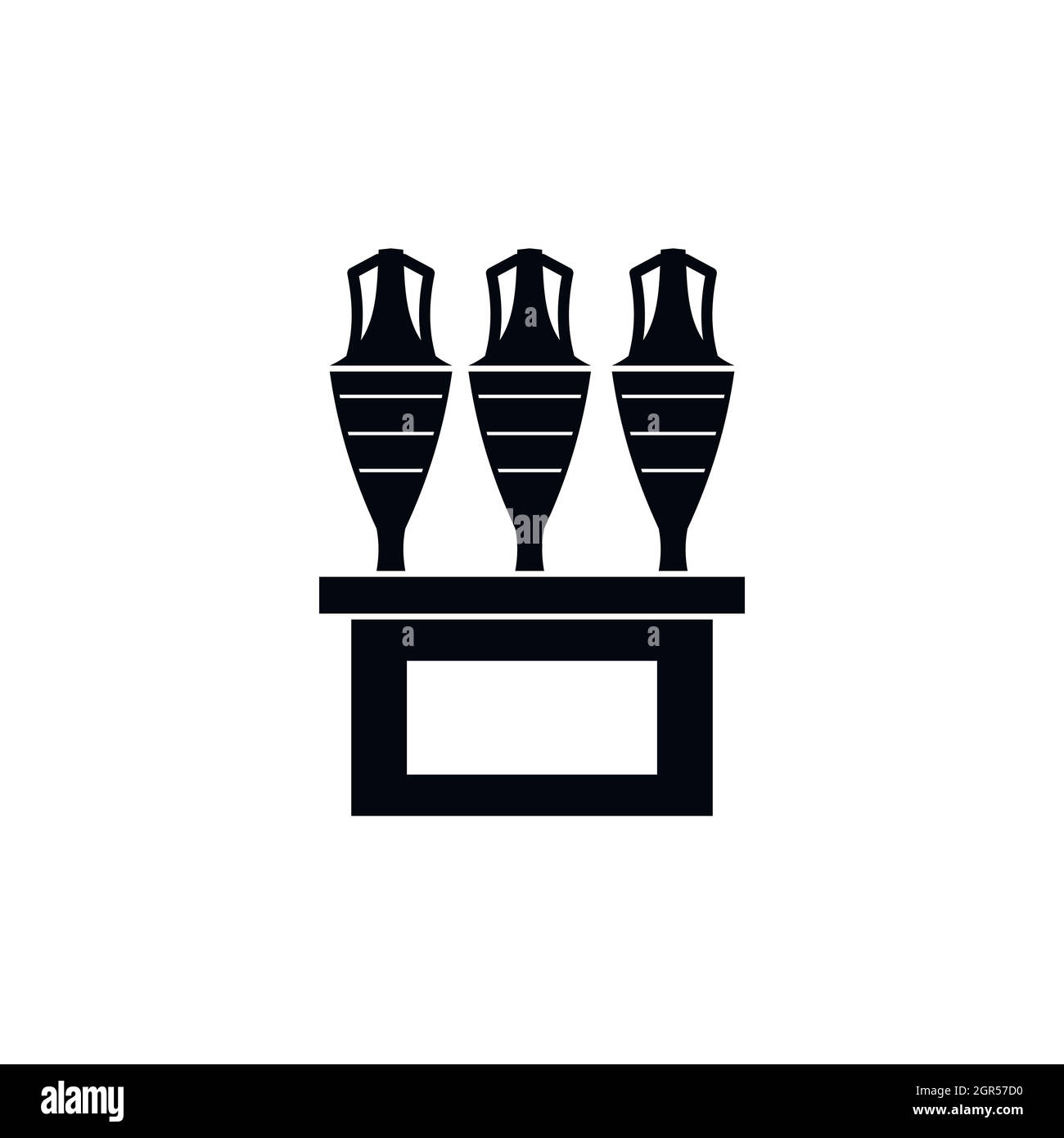 Amphora icon simple element hi-res stock photography and images - Alamy
