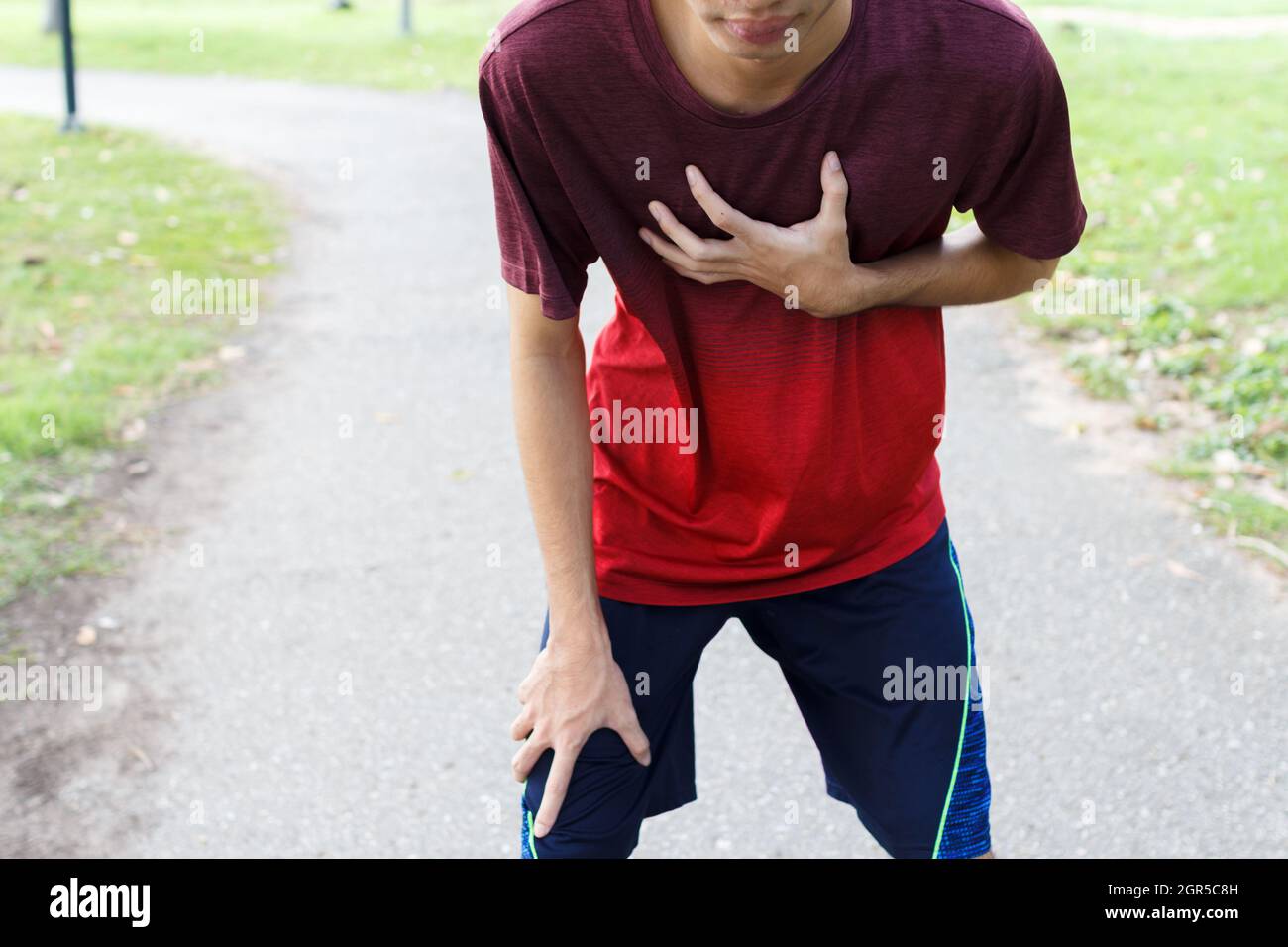 Chest pain running hires stock photography and images Alamy