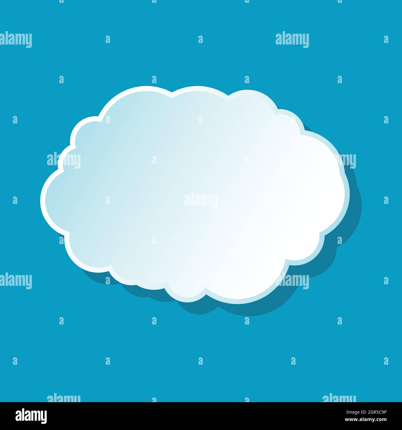 Cloud blue Stock Vector Images - Alamy