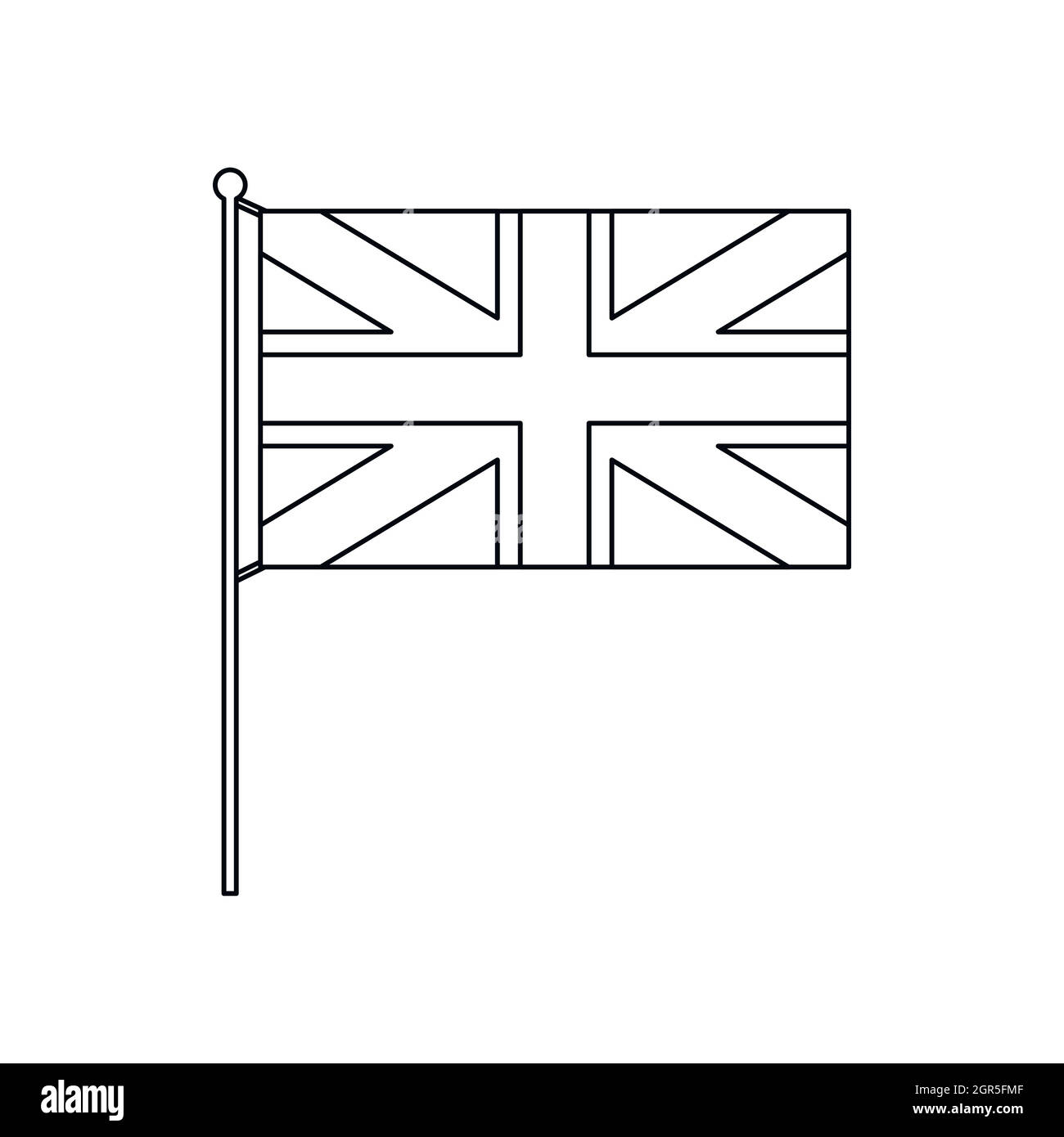 union flag outline