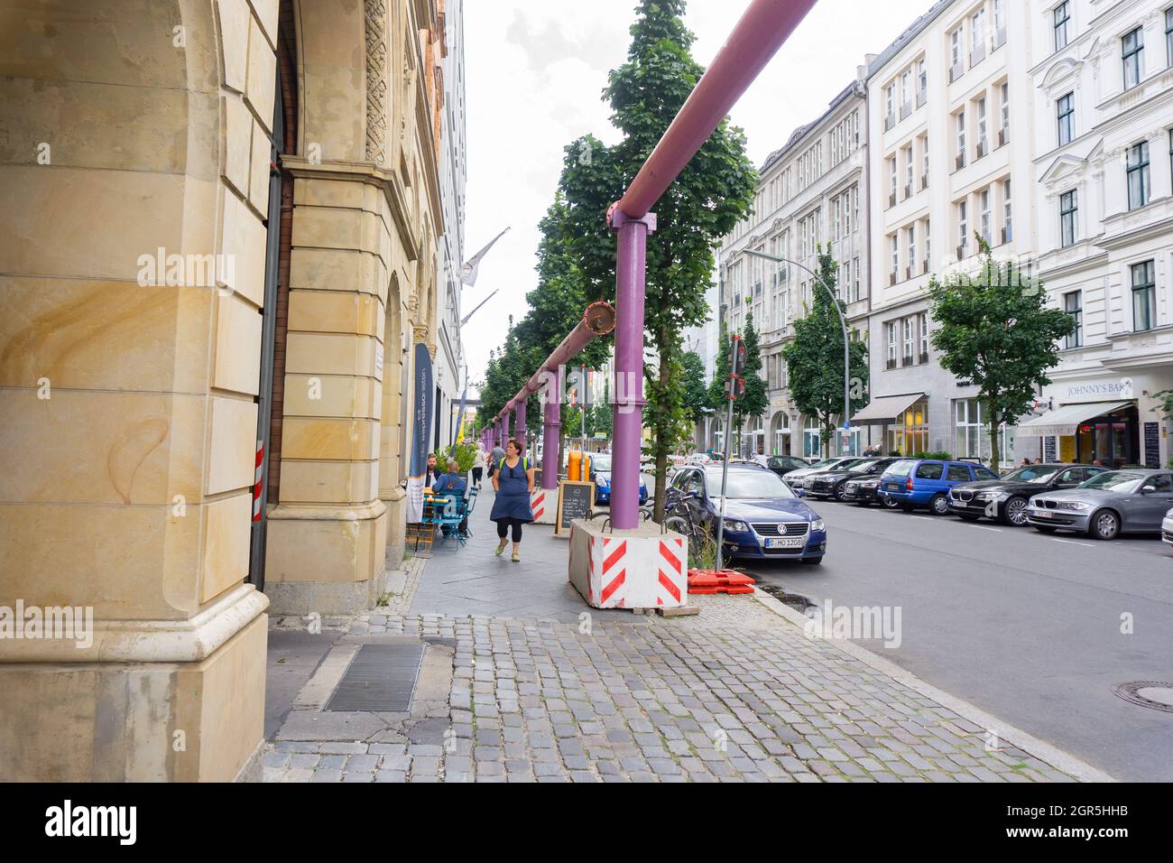 Berlin, Germany September 25, 2017 GertrudKolmarStrasse, city