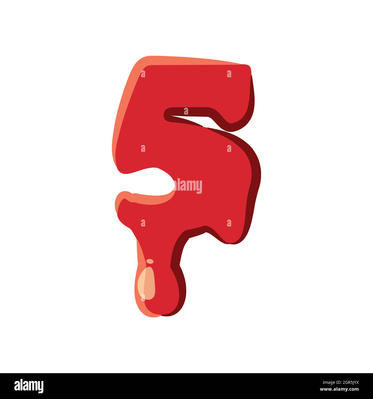 Number five sign on Cut Out Stock Images Pictures Alamy