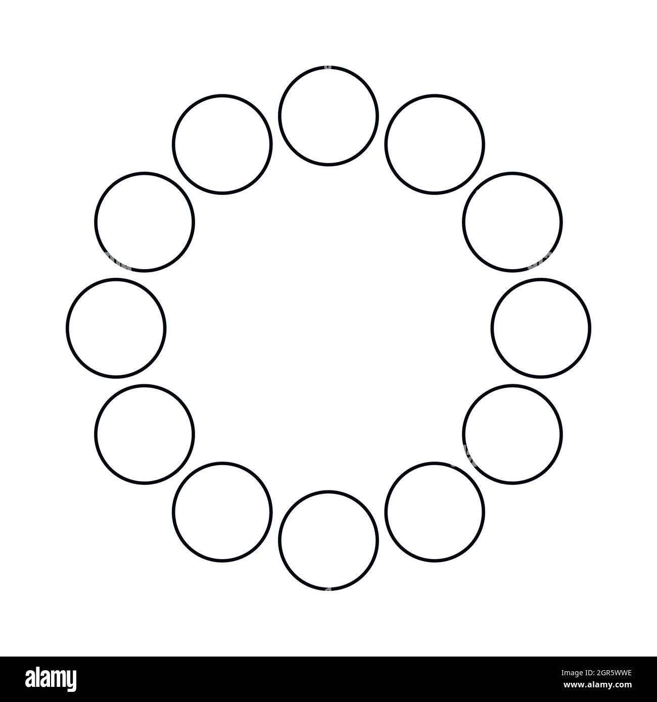 Loading page icon outline Stock Vector Images - Alamy