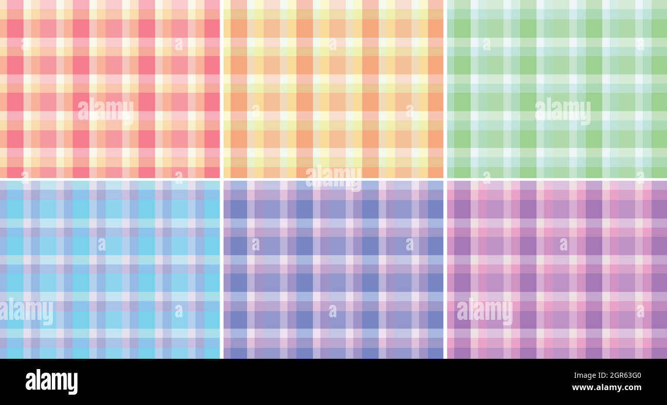 Different patterns Stock Vector
