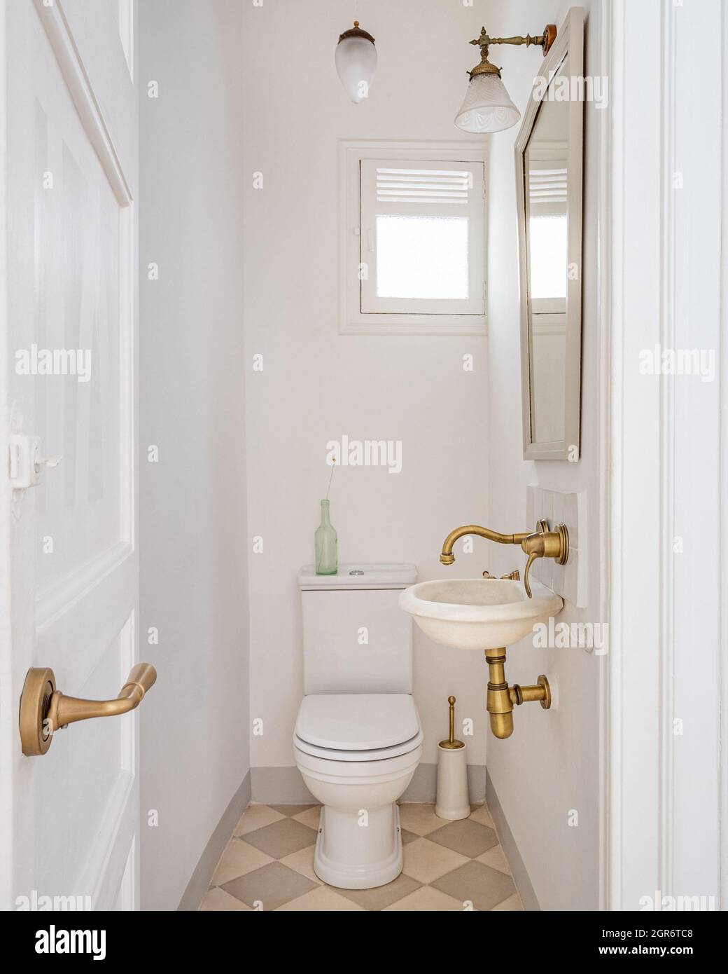 Narrow toilet hires stock photography and images Alamy