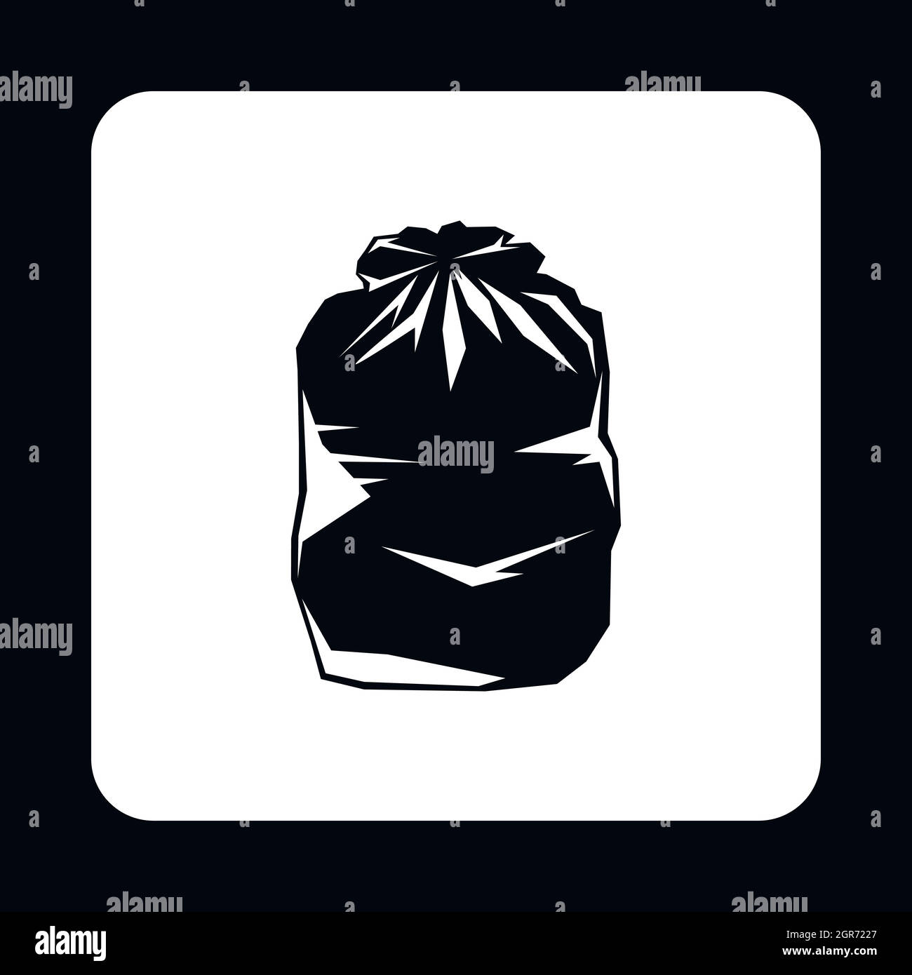 Trash bag Stock Vector Images Alamy