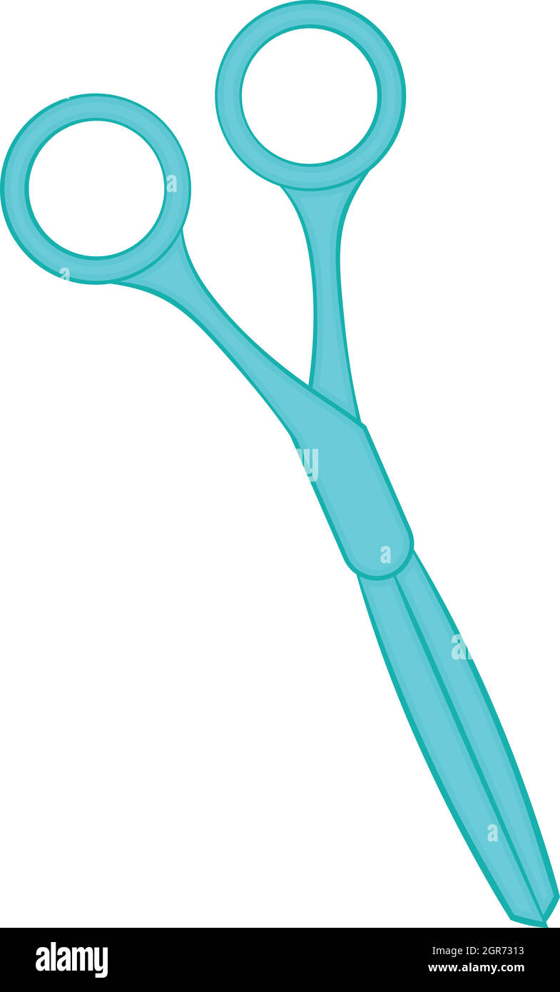 Scissors icon, cartoon style Stock Vector Image & Art Alamy
