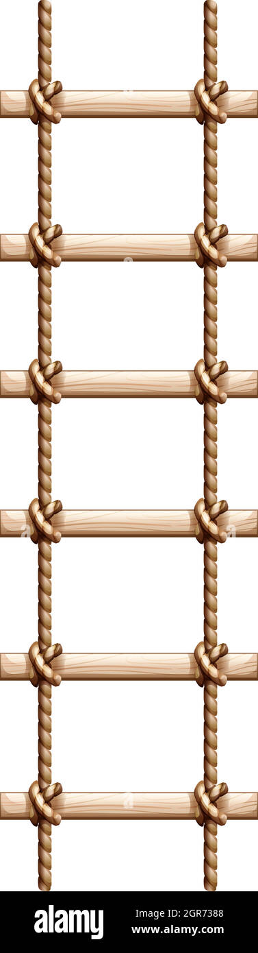 rope ladder clipart