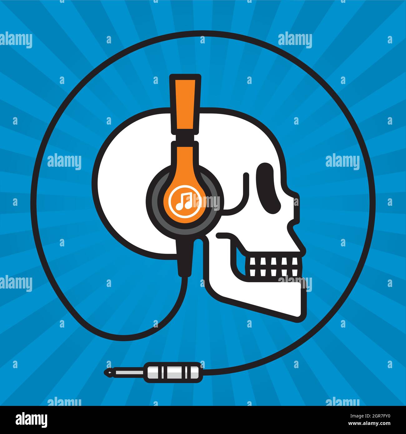 Music cord Stock Vector Images Alamy