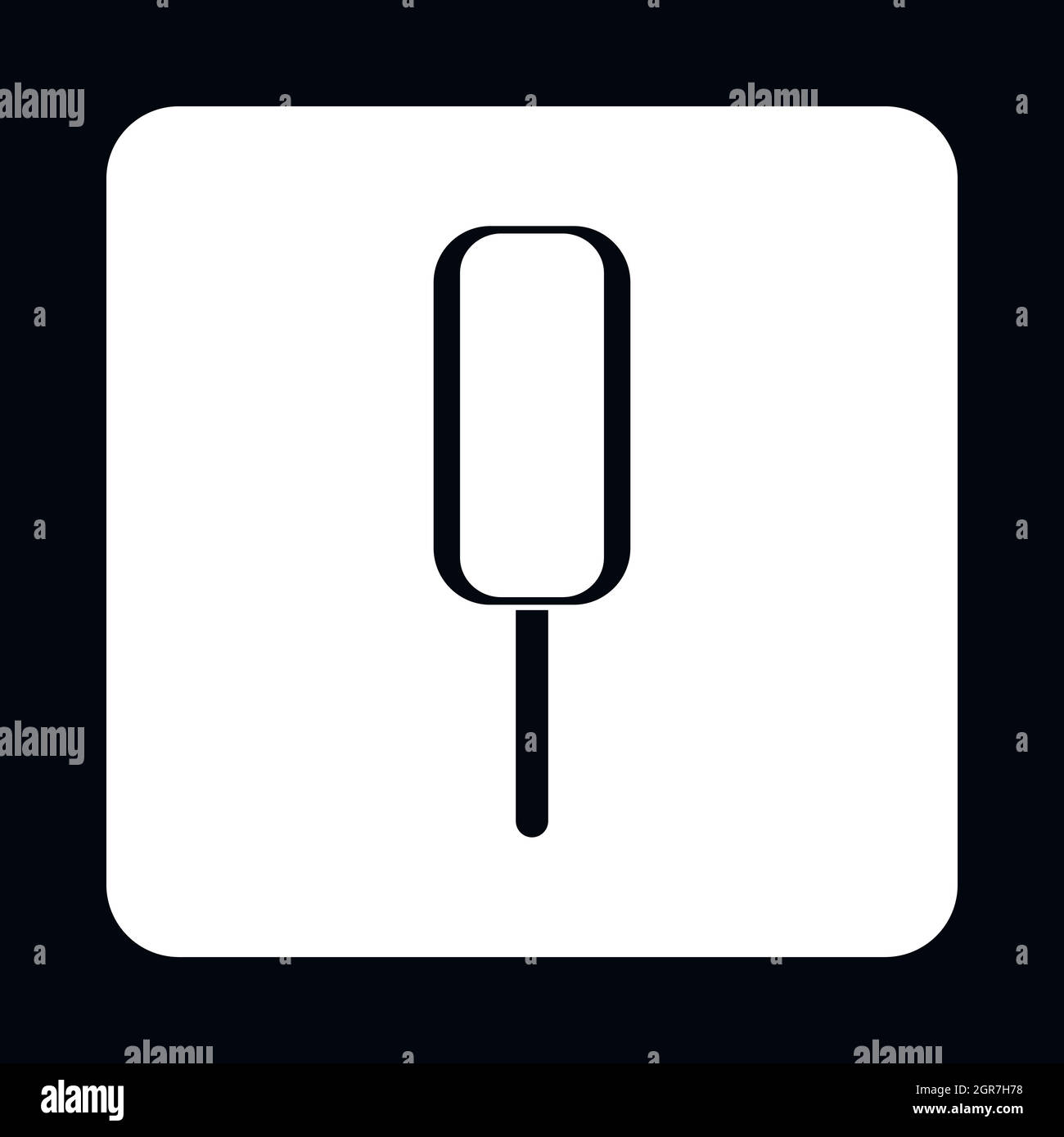 Popsicle icon, simple style Stock Vector Image & Art - Alamy