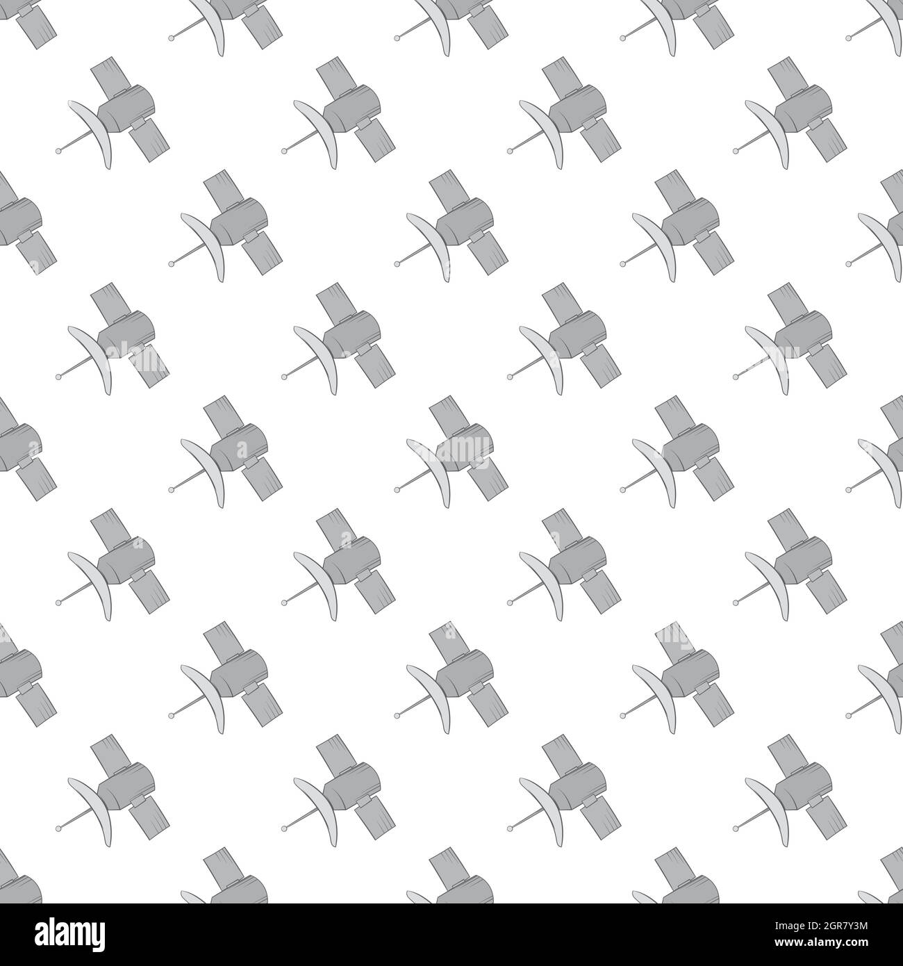 Satellite seamless pattern Stock Vector Image & Art - Alamy