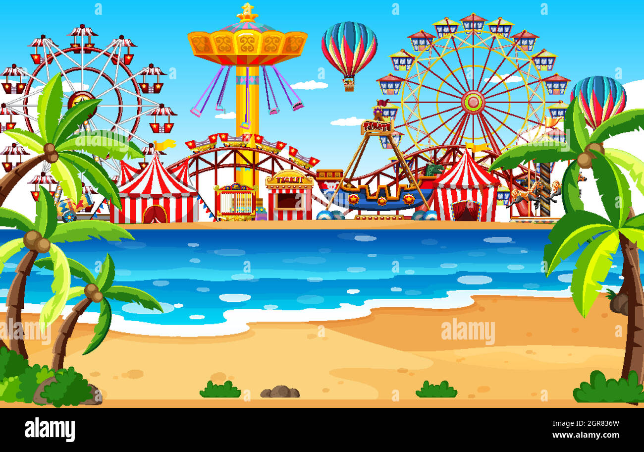Beach rides Stock Vector Images - Alamy