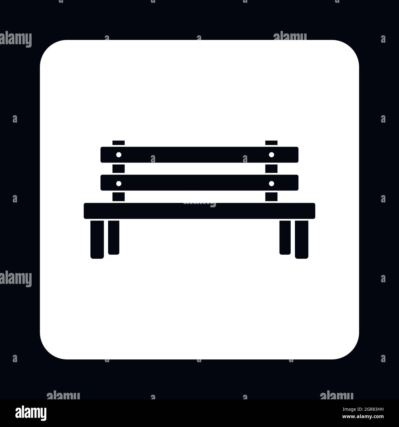 Public outdoor seating Stock Vector Images Alamy