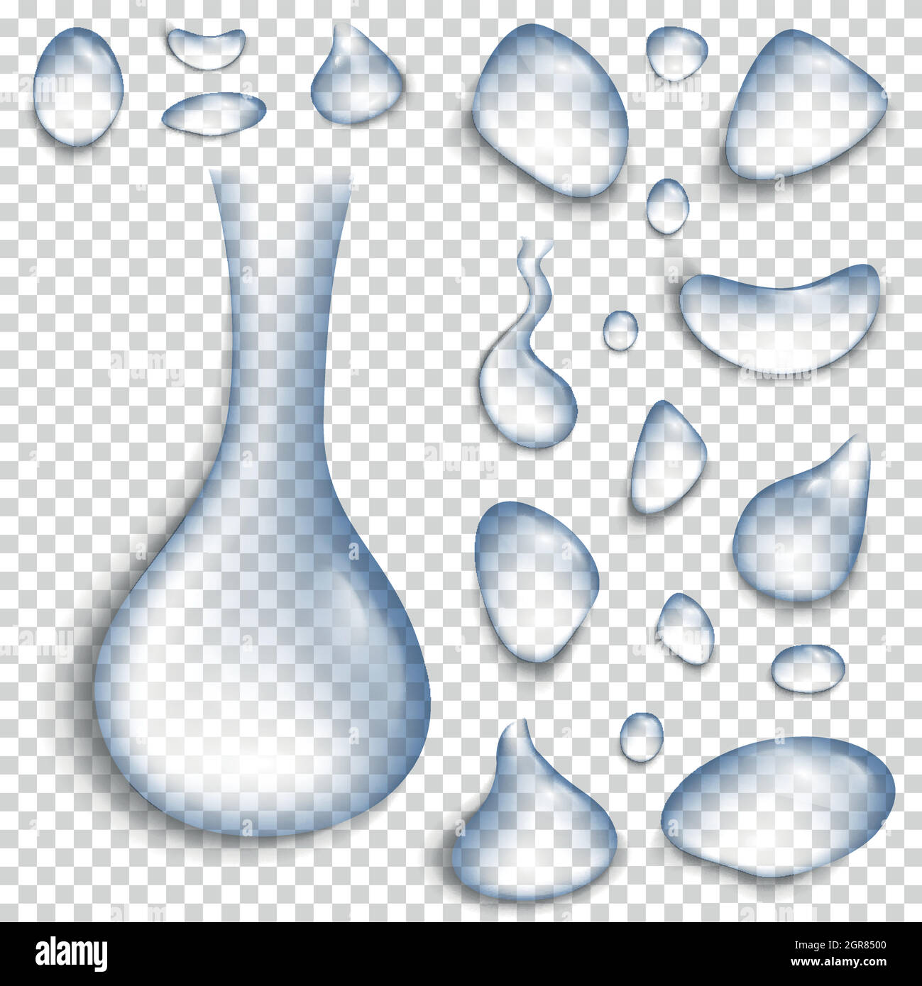Transparent liquid Stock Vector Images Alamy