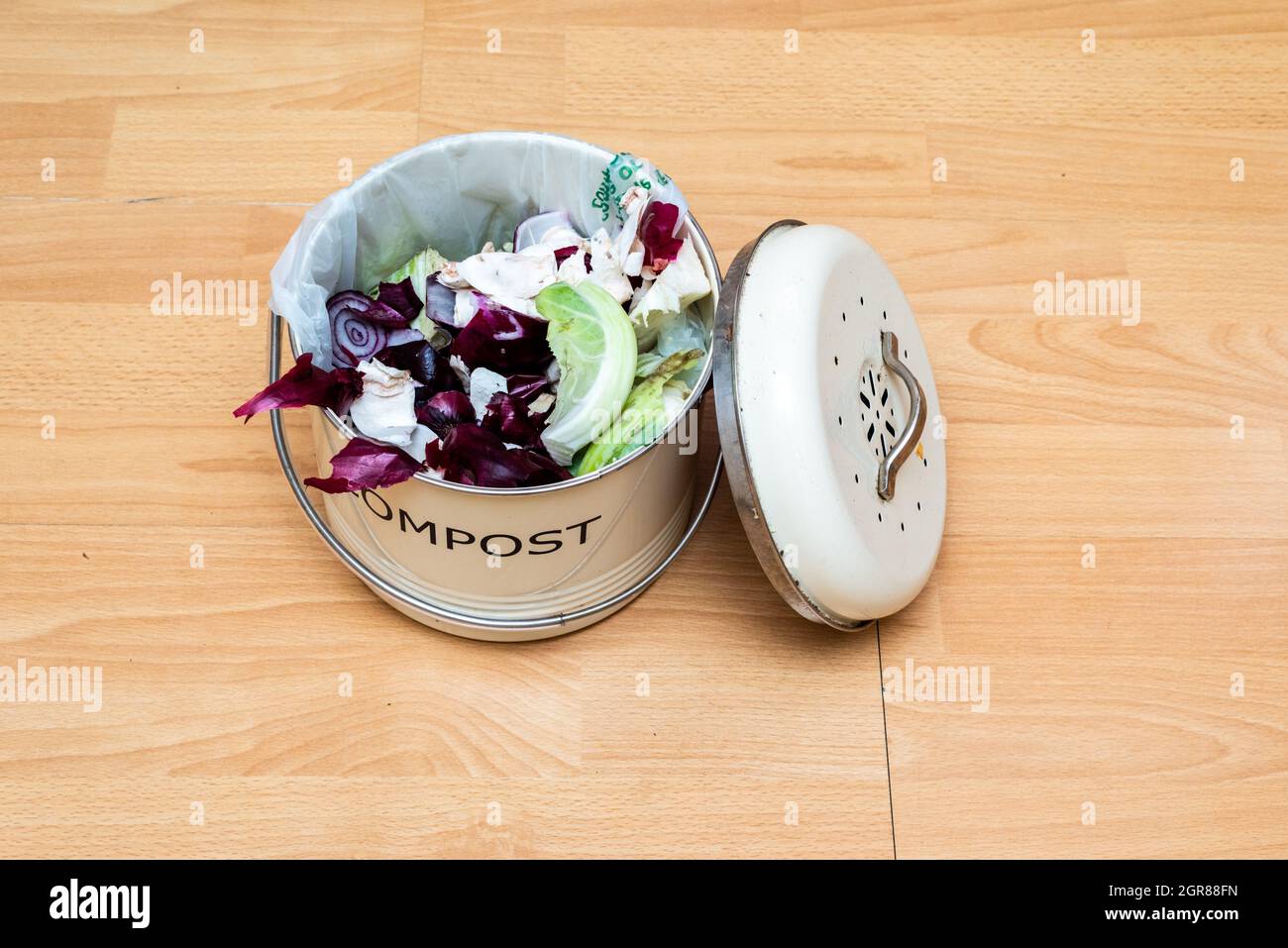 Food waste from domestic kitchen for eco friendly disposal and