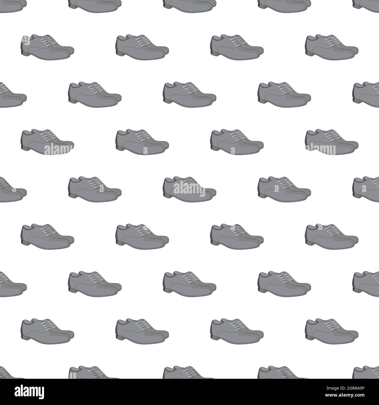 Mens shoes seamless pattern Stock Vector