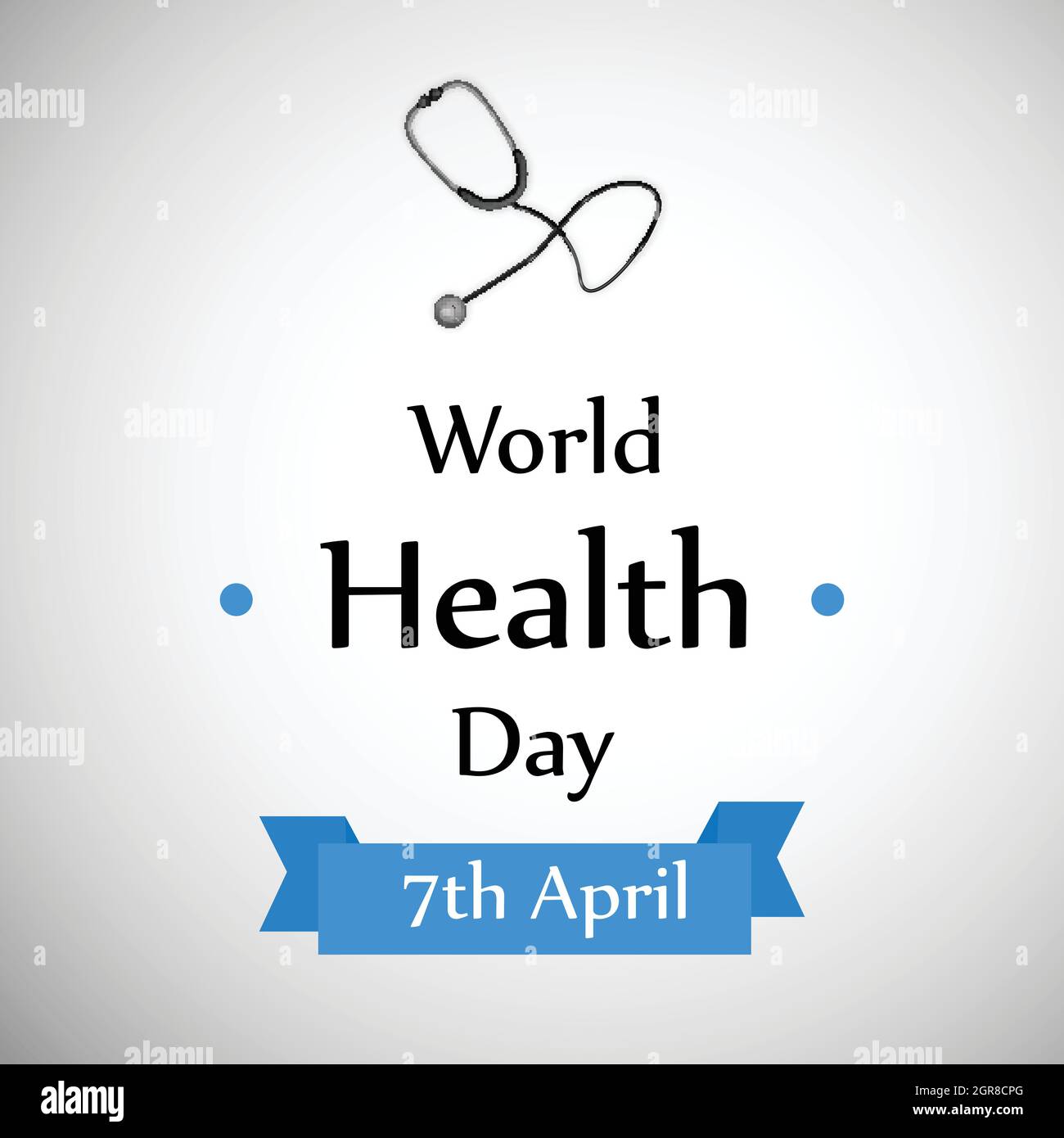 World Health Day Stock Vector