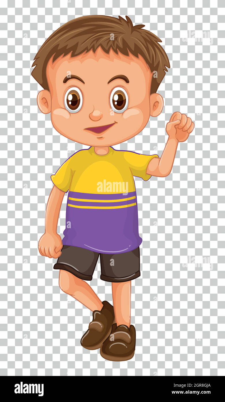 Little boy with happy face Stock Vector Image & Art - Alamy