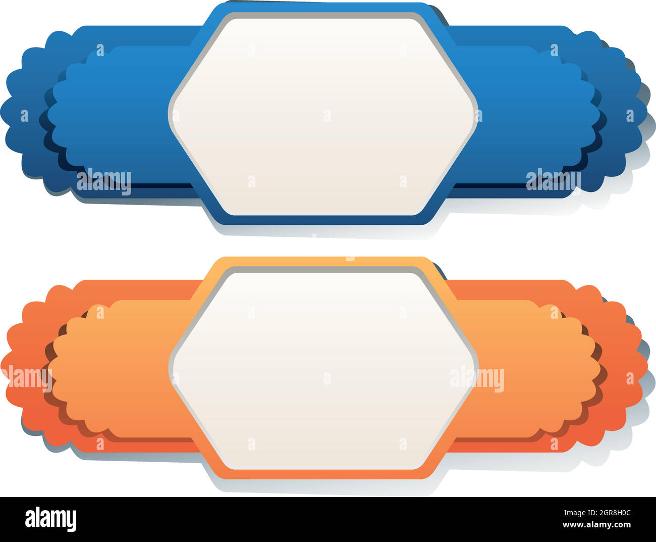 Blue and orange color Stock Vector Images Alamy