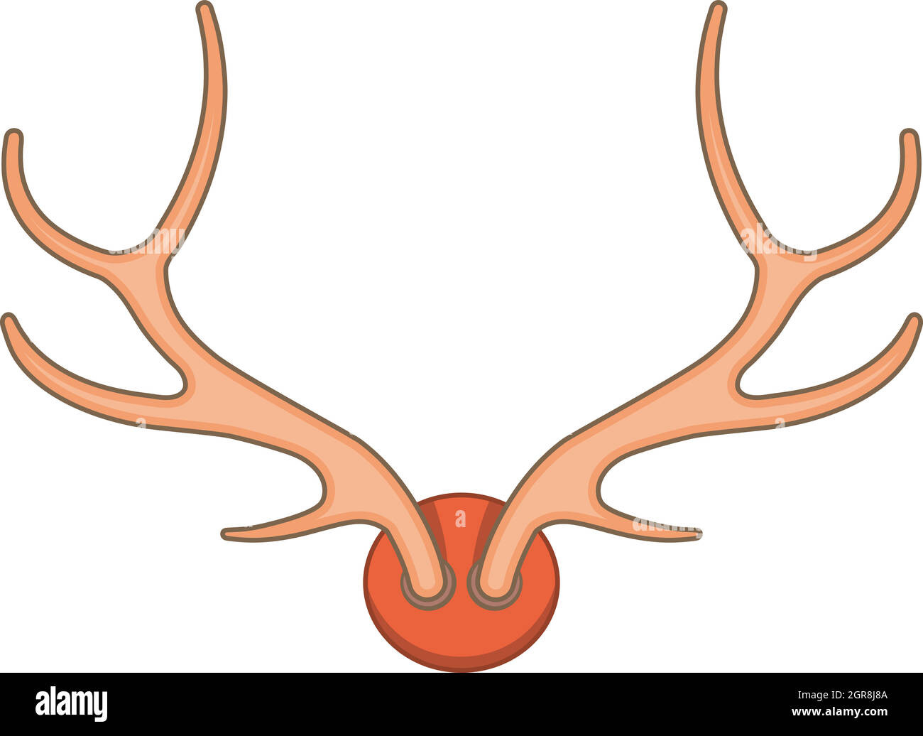Cartoon antlers hires stock photography and images Alamy